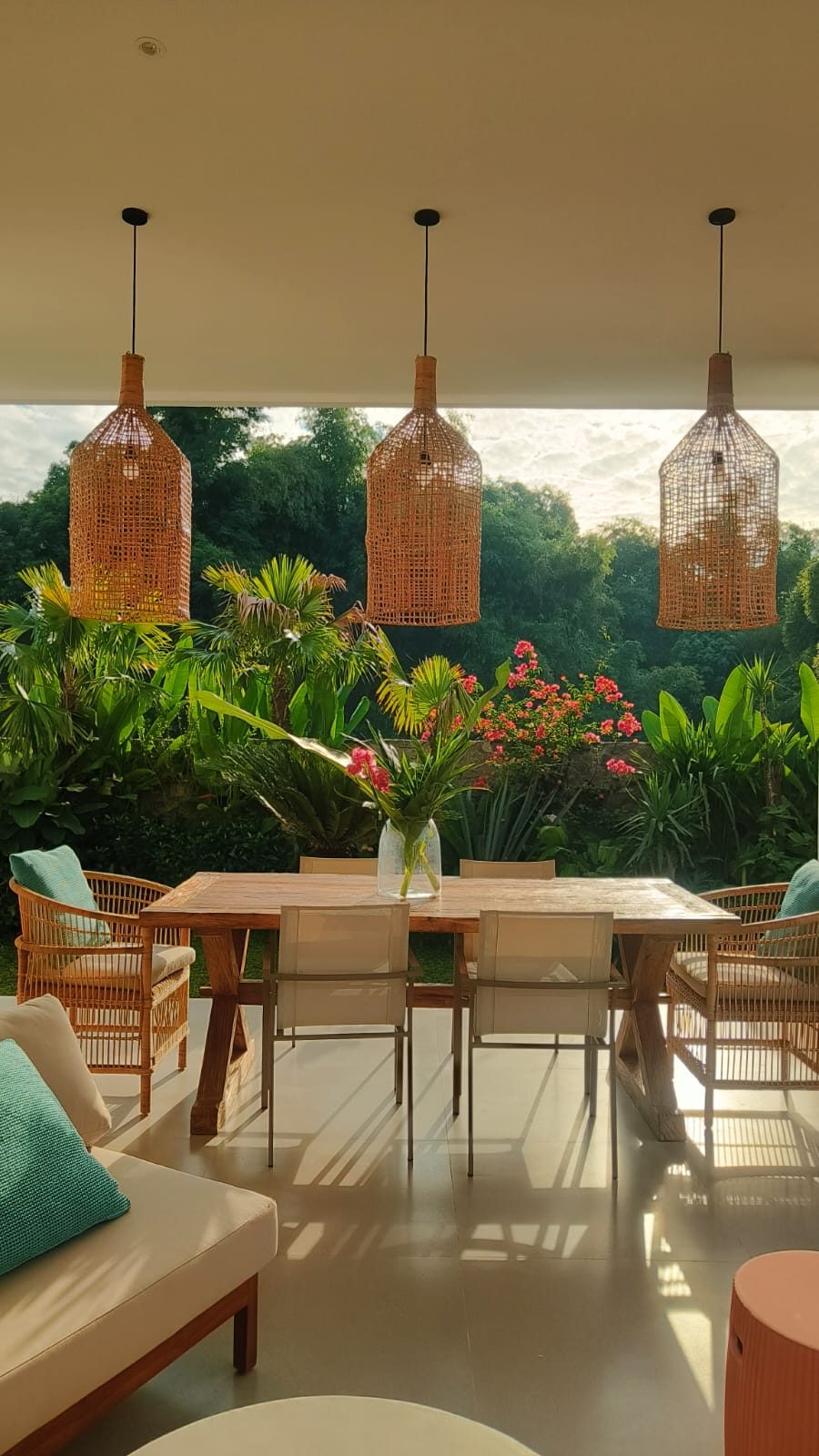 Terrasse à manger